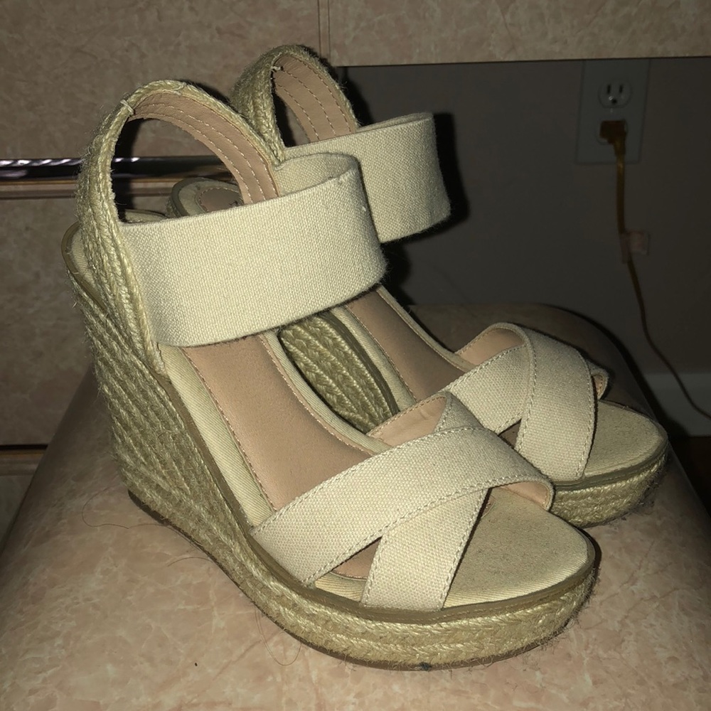 Espadrille wedges